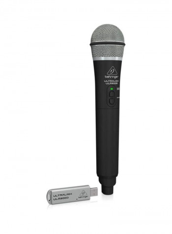Wireless Microphones And Dual-Mode USB Receiver ULM300USB Black/Grey