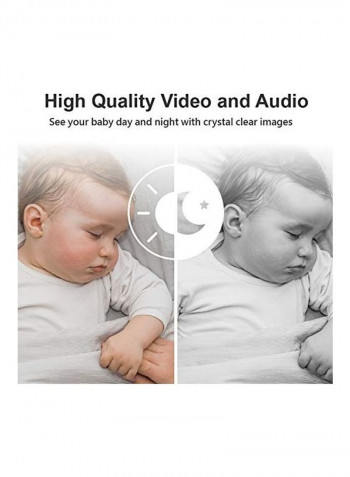 Portable Hero 3 Baby Security Video Monitor with Vibration Alerts for Hearing Impaired Parent Set