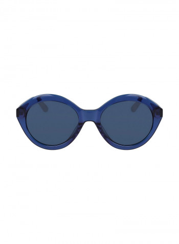 Women's UV Protection Round Sunglasses - Lens Size: 55 mm