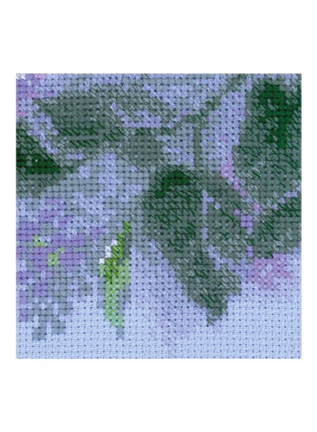 Lilacs After The Rain Counted Cross Stitch Purple/Green