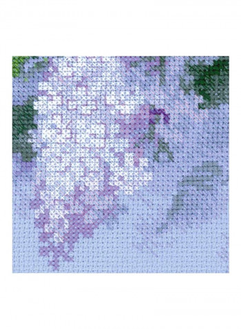 Lilacs After The Rain Counted Cross Stitch Purple/Green