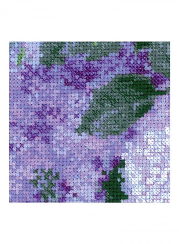 Lilacs After The Rain Counted Cross Stitch Purple/Green