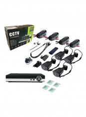 4-Channel AHD DVR Camera Kit