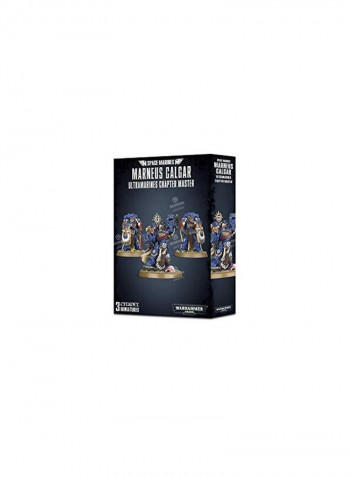3-Piece Marneus Calgar Ultramarines Chapter Master Warhammer 40,000 Miniature