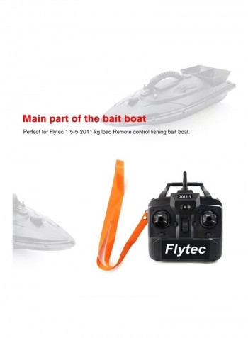Fishing Bait Boat Body Part Ship Remote Control Device 14x4.5x17cm