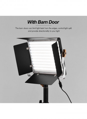 Professional LED Light Panel Fill-in Lamp Black