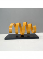 European Geometric Hollow Spiral Decoration Multicolour