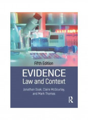 Evidence : Law And Context Paperback
