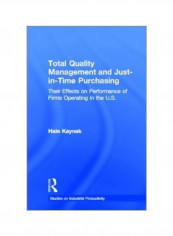 Total Quality Management And Just-in-Time Purchasing: Their Effects On Performance Of Firms Operating In The U.S. Paperback