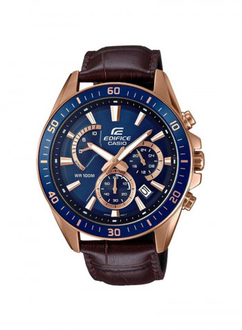 Men's Water Resistant Chronograph Watch EFR-552GL-2AVUDF