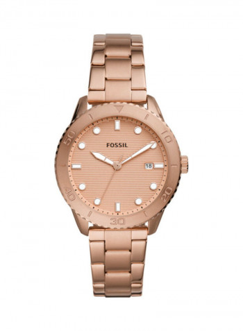 Women's Analog Wrist Watch with Stainless Steel Strap