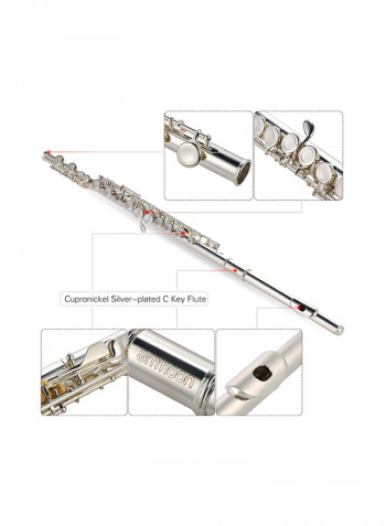 16-Holes C Key Western Concert Flute