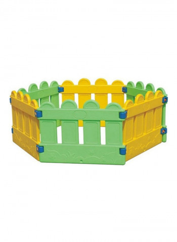 Folding Plastic Temporary Fence 150x120x68cm