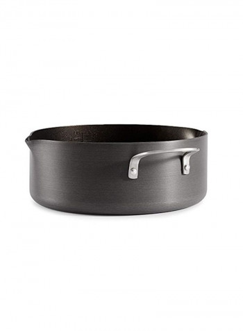 Classic Nonstick Dutch Oven Grey/Black 13.5x13.2x5.8inch