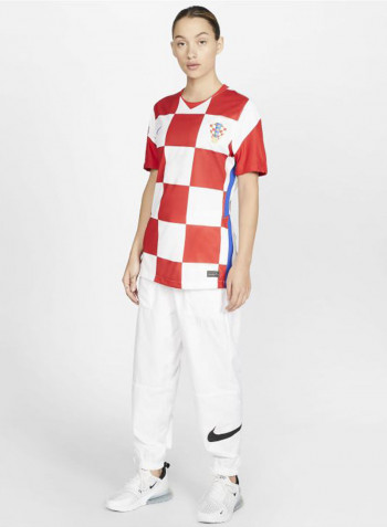 Croatia 2020 Home Football Jersey Red/White/Blue
