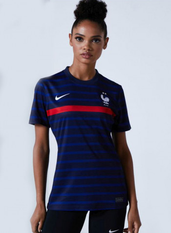 France 2020 Home Football Jersey Blue/Red/White