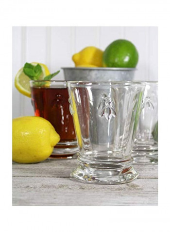 6-Piece Napoleon Bee Tumblers Clear 10ounce