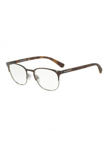 Men's Square Eyeglasses - Lens Size: 53 mm