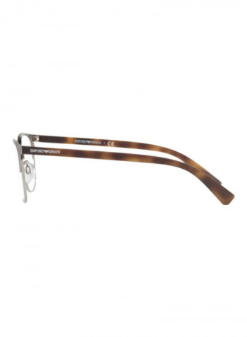 Men's Square Eyeglasses - Lens Size: 53 mm