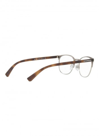 Men's Square Eyeglasses - Lens Size: 53 mm