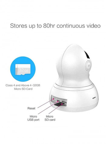 2 piece Dome Camera set 1080p 2MP HD Wireless IP Security Surveillance Camera