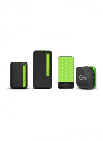 Goui Power Bank Bundle with 20000mAh Econ20 20000 + 10000 + 5200mAh Black/Green