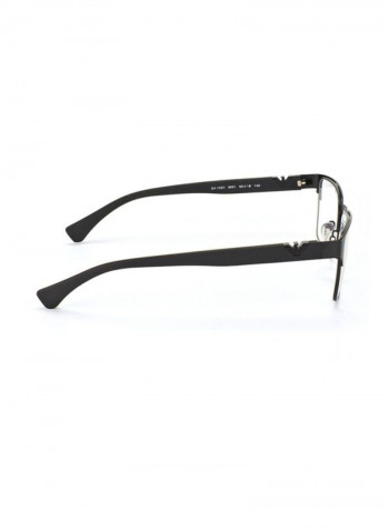 Men's Rectangular Eyeglass Frame - Lens Size: 53 mm