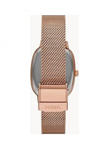 Women's Analog Wrist Watch with Stainless Steel Strap