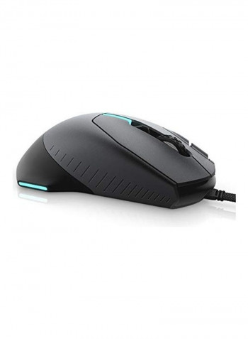 Gaming Mouse 510M Rgb Gaming Mouse Optical Sensor - Alienfx Rgb - 10 Buttons - Adjustable Scroll Wheel