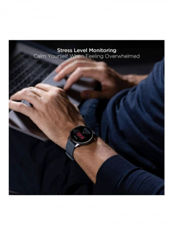 GTS 2e Smartwatch With 24 Hours Heart Rate Black