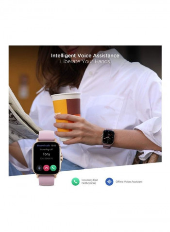 GTS 2e Smartwatch With 24 Hours Heart Rate Purple/Black