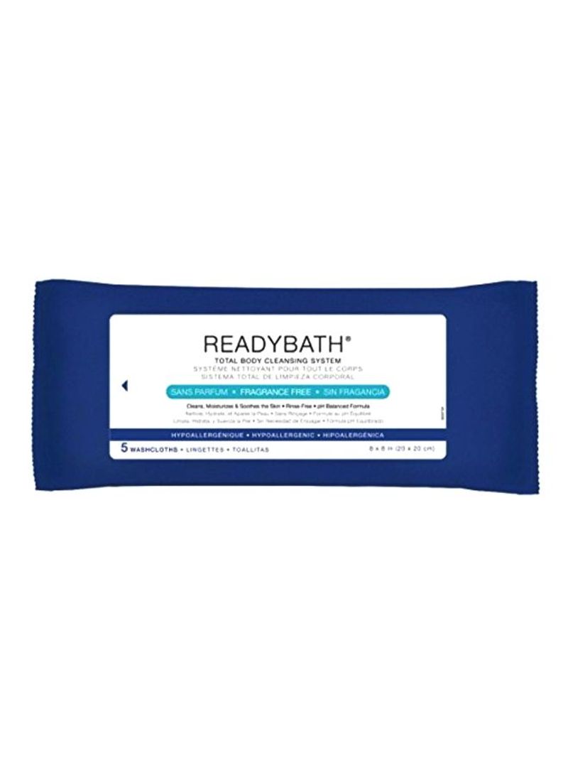 Pack Of 30 Cleansing Cloths Clear 8x8inch