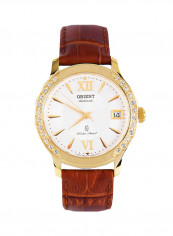 Women's Automatic Sapphire Crystal Dial Stone On Watch Case With Date Window