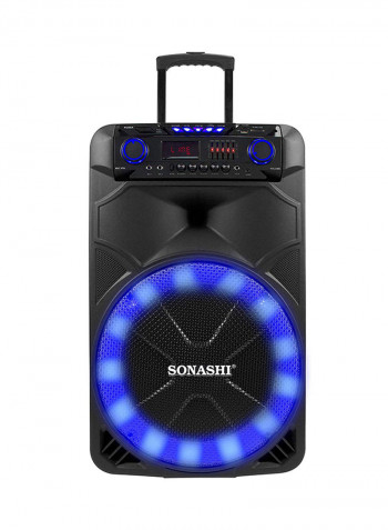 Rechargeable Trolley Speaker SPS-7915RT Black