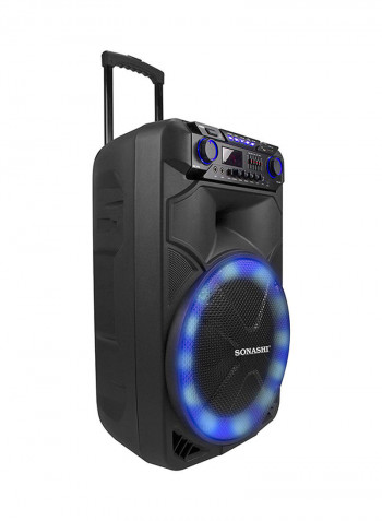 Rechargeable Trolley Speaker SPS-7915RT Black