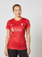 Liverpool F.C 21/22 Stadium Home Football T-Shirt Red