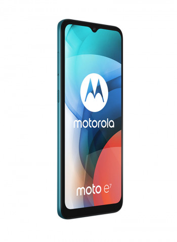 Moto E7 Dual SIM Aqua Blue 4GB RAM 64GB 4G LTE