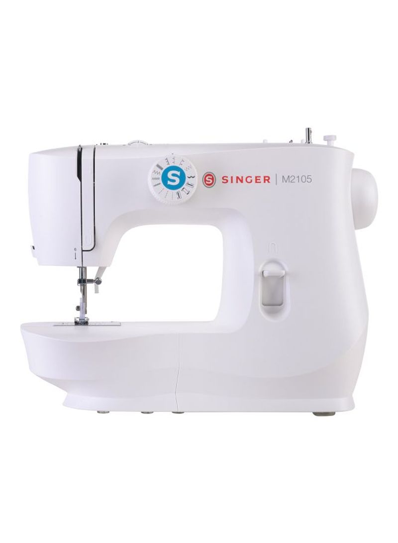 Electric Sewing Machine M2105 M2105 White/Silver