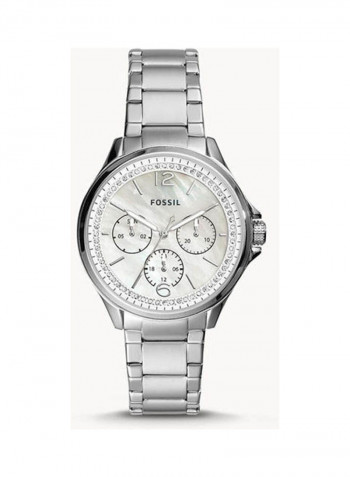 Women's Wrist Watch Water Resistant Round Stainless Steel Analog Es4778