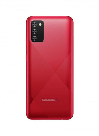 Galaxy M02s Dual Sim Red 3GB RAM 32GB 4G LTE - International Specs