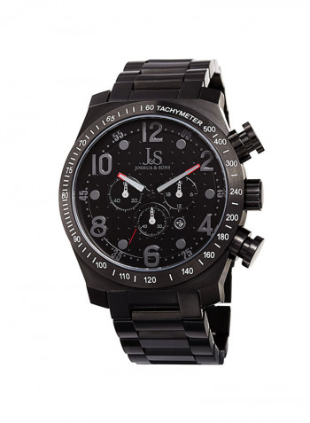 Men's Stainless Steel Analog Wrist Watch Jx127gy