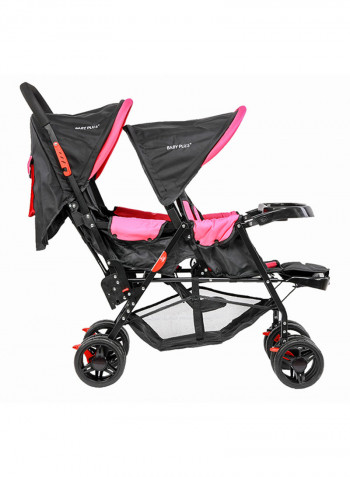 Twin Stroller With Reclining Seat