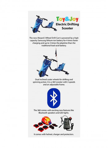 3-Wheels 24V Electric Scooter