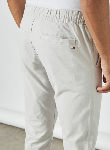 Organic Cotton Track Pants Grey
