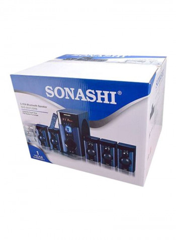 5.1 Channel Bluetooth Speaker SHS-8037 USRB Black