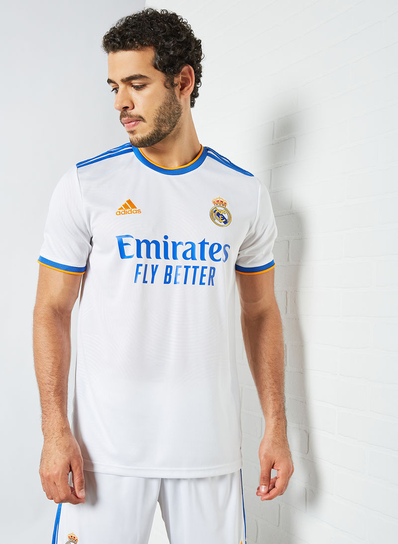 Real Madrid 21/22 Home Football Jersey White