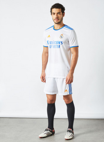 Real Madrid 21/22 Home Football Jersey White