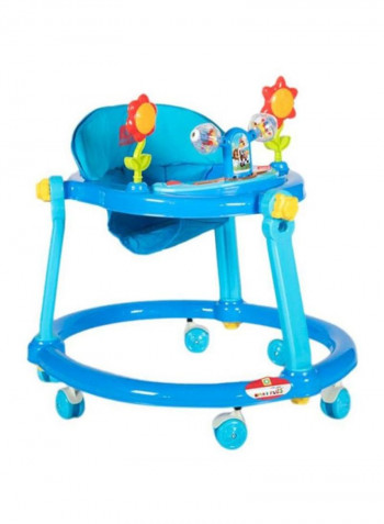 Baby Walker With Music - Blue