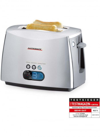 Design Advanced Toaster 960W 42404 Silver/Grey/Black