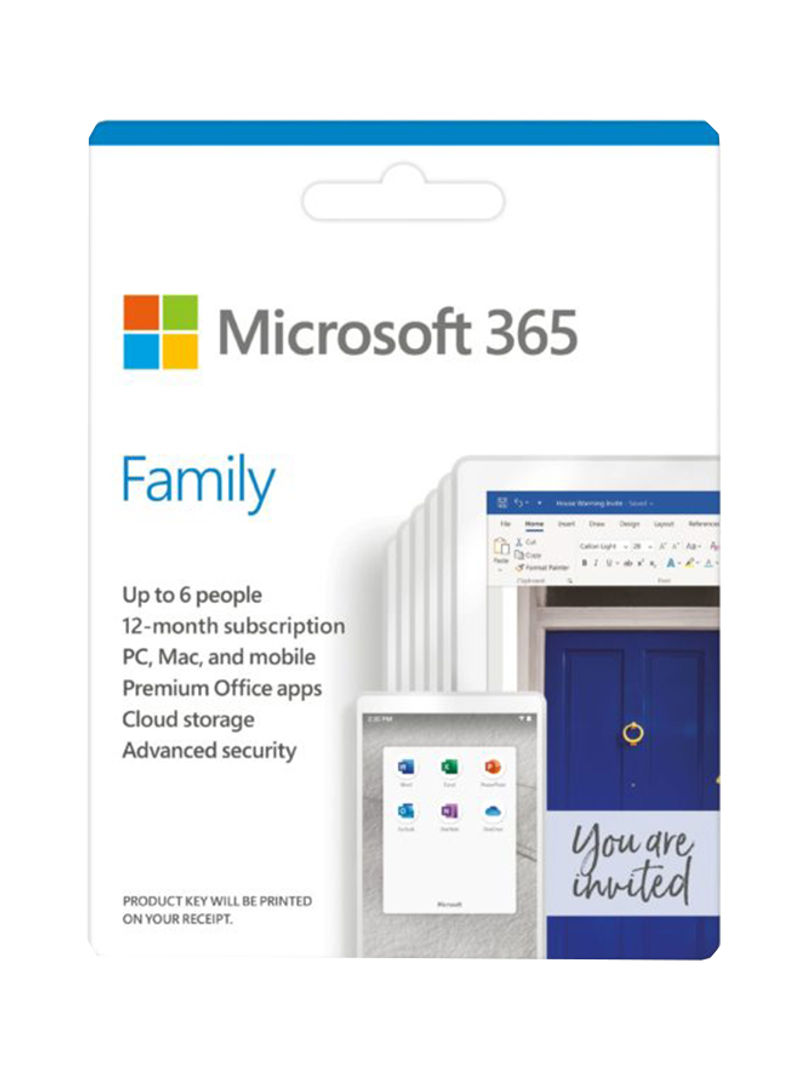 Office 365 Family Software